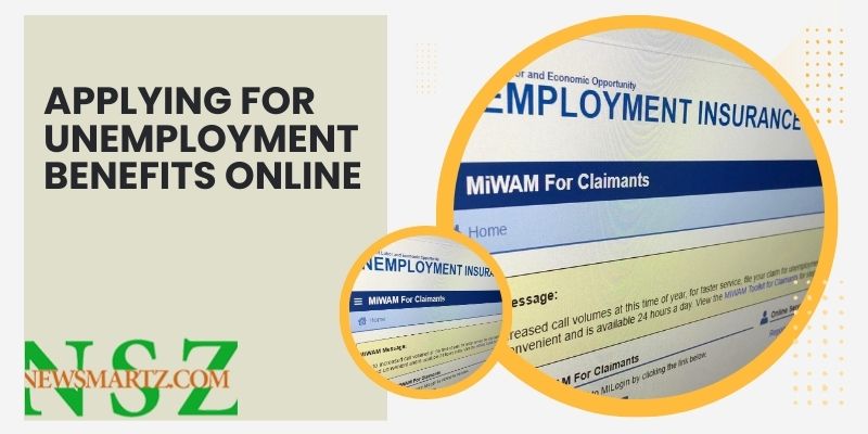 Applying for unemployment benefits online